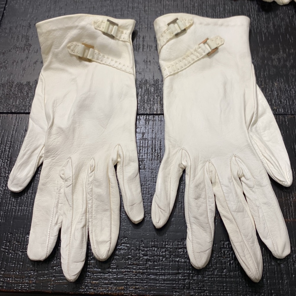 COPY - 2 Pairs Vintage Women’s Leather Gloves - Picture 5 of 16